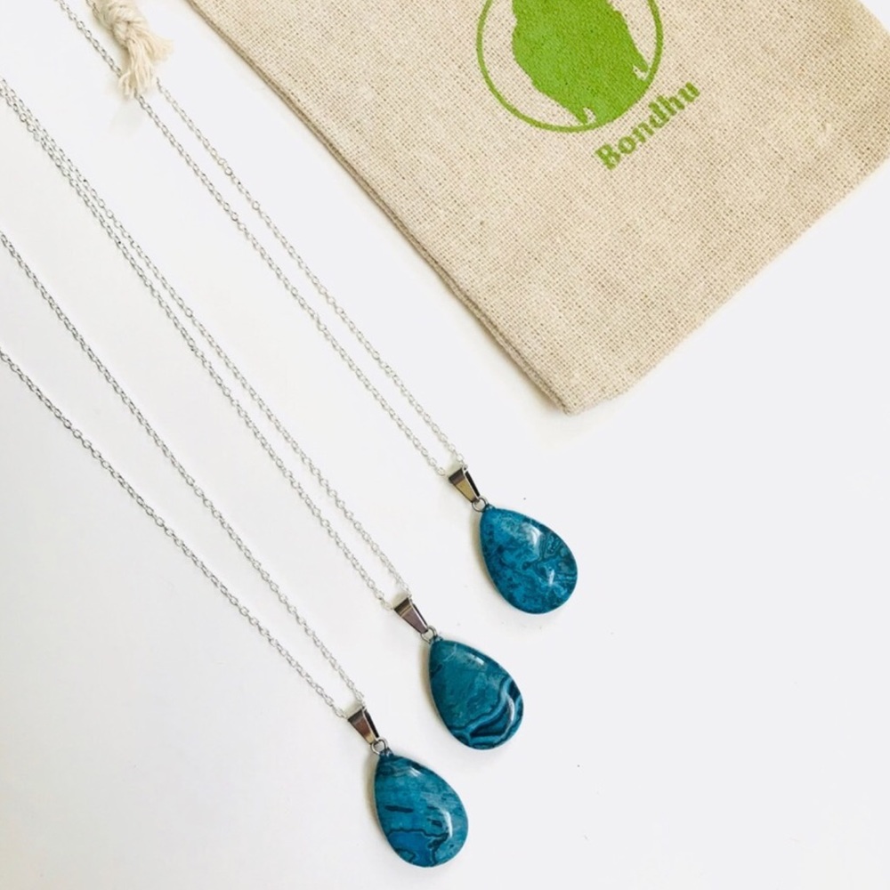 ‼️SALE‼️Blue Jasper & Sterling Silver